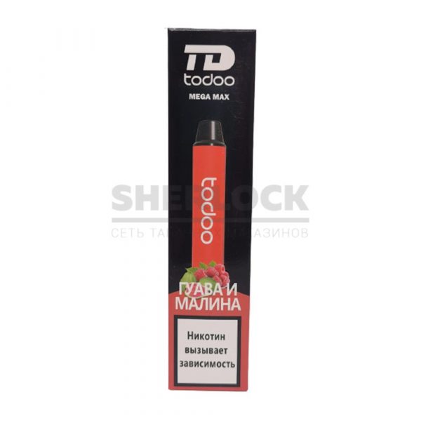 Электронная сигарета TODOO MEGA MAX 2500 (Гуава Малина) купить с доставкой в Челябинске и Челябинской области. Цена. Изображение №4. 