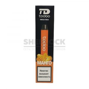 Электронная сигарета TODOO MEGA MAX 2500 (Манго) купить с доставкой в Челябинске и Челябинской области. Цена. Изображение №13.