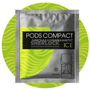 Капсула Pods Compact для Logic 1,5 % Лимонад клубника кактус айс купить с доставкой в Челябинске и Челябинской области. Цена. Изображение №10.