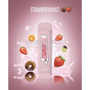 Электронная сигарета HQD Mega 1800 Strawberry Donut (Клубника-Пончик) купить с доставкой в Челябинске и Челябинской области. Цена. Изображение №24.