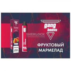 Электронная сигарета Gang Boost 2200 (Фруктовый мармелад) купить с доставкой в Челябинске и Челябинской области. Цена. Изображение №45.