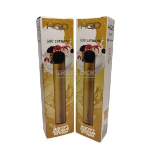 Электронная сигарета HQD Super 600 (Йогурт лесная ягода) купить с доставкой в Челябинске и Челябинской области. Цена. Изображение №9.