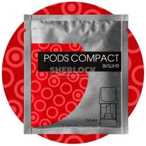 Капсула Pods Compact для Logic 1,5 % Вишня купить с доставкой в Челябинске и Челябинской области. Цена. Изображение №5.