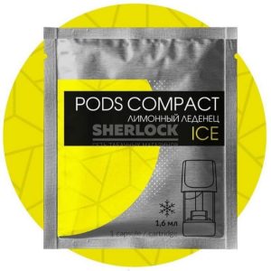 Капсула Pods Compact для Logic 1,5 % Лимонный леденец айс купить с доставкой в Челябинске и Челябинской области. Цена. Изображение №11.