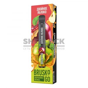 Электронная сигарета BRUSKO GO 800 (Двойное яблоко) купить с доставкой в Челябинске и Челябинской области. Цена. Изображение №12.