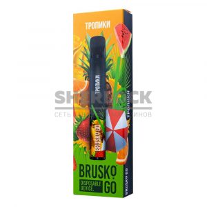 Электронная сигарета BRUSKO GO 800 (Тропики) купить с доставкой в Челябинске и Челябинской области. Цена. Изображение №34.