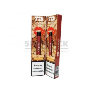 Электронная сигарета  TODOO FLASH NT 600 (Табак с Орехом) купить с доставкой в Челябинске и Челябинской области. Цена. Изображение №8. 