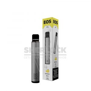 Электронная сигарета EOS e-stick Premium Plus 1200 (Банановое Молочко) купить с доставкой в Челябинске и Челябинской области. Цена. Изображение №4.
