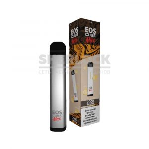 Электронная сигарета EOS CUBE MAX 2000 (Апельсиновая фанта) купить с доставкой в Челябинске и Челябинской области. Цена. Изображение №6.