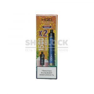 Электронная сигарета HQD LUX 1500 x2 (Клубничный милкшейк) купить с доставкой в Челябинске и Челябинской области. Цена. Изображение №12.