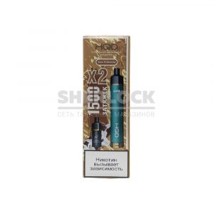 Электронная сигарета HQD LUX 1500 x2 (Манго) купить с доставкой в Челябинске и Челябинской области. Цена. Изображение №2. 
