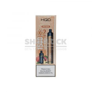 Электронная сигарета HQD LUX 1500 x2 (Нектарин ) купить с доставкой в Челябинске и Челябинской области. Цена. Изображение №17.