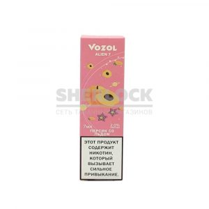 Электронная сигарета VOZOL ALIEN 7 2500 (Персик) купить с доставкой в Челябинске и Челябинской области. Цена. Изображение №44.