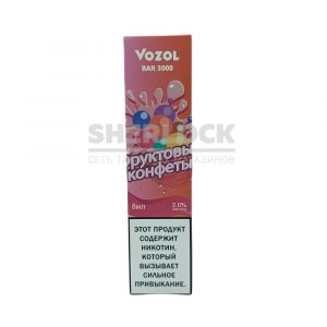 Электронная сигарета VOZOL BAR 3000 (Фруктовые конфеты) купить с доставкой в Челябинске и Челябинской области. Цена. Изображение №5.
