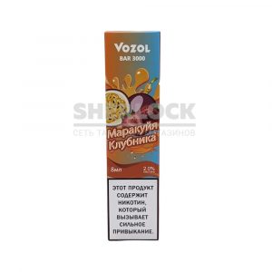 Электронная сигарета VOZOL BAR 3000 (Маракуйя Клубника) купить с доставкой в Челябинске и Челябинской области. Цена. Изображение №19.