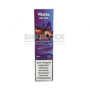 Электронная сигарета VOZOL BAR 3000 (Ягодный Микс) купить с доставкой в Челябинске и Челябинской области. Цена. Изображение №21.