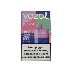 Электронная сигарета VOZOL ALIEN 3000 (Персик) купить с доставкой в Челябинске и Челябинской области. Цена. Изображение №13.
