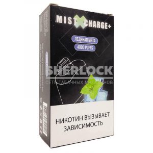 Электронная сигарета MIST X CHARGE+ 4000 (Мята айс) купить с доставкой в Челябинске и Челябинской области. Цена. Изображение №16.