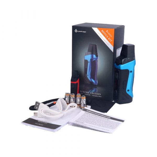 GeekVape Aegis Boost Kit Luxury Edition 1500mAh (Gunmetal) купить с доставкой в Челябинске и Челябинской области. Цена. Изображение №6.