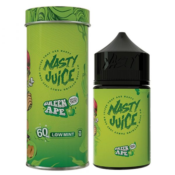 Жидкость Nasty Juice Green Ape (60 мл) купить с доставкой в Челябинске и Челябинской области. Цена. Изображение №4. 