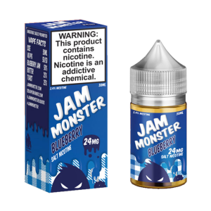 Жидкость Jam Monster Salt Blueberry (30 мл) купить с доставкой в Челябинске и Челябинской области. Цена. Изображение №20.