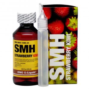 Жидкость OMG SMH Strawberry Kiwi (120 мл) купить с доставкой в Челябинске и Челябинской области. Цена. Изображение №3.