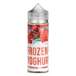 Жидкость Frozen Yogurt Клубника Гранат (120 мл) купить с доставкой в Челябинске и Челябинской области. Цена. Изображение №9.