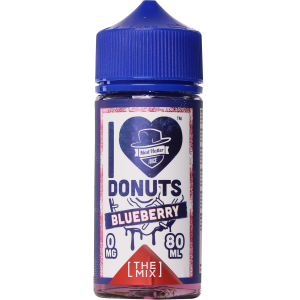 Жидкость Mad Hatter I Love Donuts Blueberry Shortfill (100 мл) купить с доставкой в Челябинске и Челябинской области. Цена. Изображение №21.