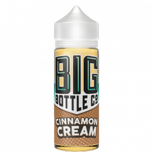 Жидкость Big Bottle Cinnamon Cream (120мл) купить с доставкой в Челябинске и Челябинской области. Цена. Изображение №9.