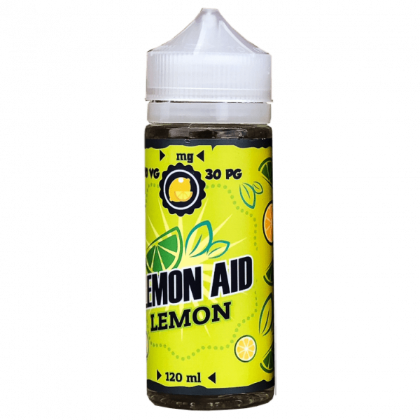 Жидкость Lemon Aid Lemon (120 мл) купить с доставкой в Челябинске и Челябинской области. Цена. Изображение №4. 