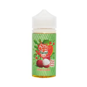 Жидкость Jelly Twist 2.0 Lychee Guava - Личи Гуава (100 мл) купить с доставкой в Челябинске и Челябинской области. Цена. Изображение №3.