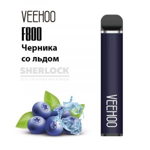 Электронная сигарета VEEHOO F800 1500 (Черника со льдом) купить с доставкой в Челябинске и Челябинской области. Цена. Изображение №11.