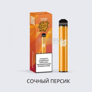 Электронная сигарета LOLLY PUFF 1500 (Персик) купить с доставкой в Челябинске и Челябинской области. Цена. Изображение №6.