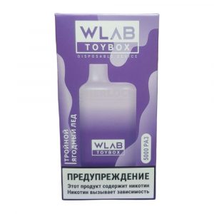 Электронная сигарета WLAB TOYBOX 5000 (Тройной ягодный лёд) купить с доставкой в Челябинске и Челябинской области. Цена. Изображение №24.