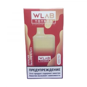 Электронная сигарета WLAB TOYBOX 5000 (Персик манго арбуз) купить с доставкой в Челябинске и Челябинской области. Цена. Изображение №17.