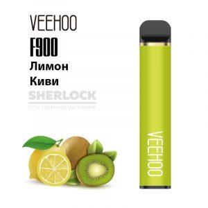 Электронная сигарета VEEHOO F900 1200 (Лимон киви) купить с доставкой в Челябинске и Челябинской области. Цена. Изображение №13.