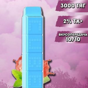 Smoant Ant Bar CUBE 3000 - Watermelon Bubble Gum купить с доставкой в Челябинске и Челябинской области. Цена. Изображение №7.