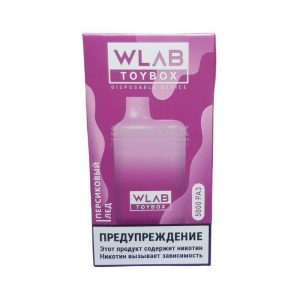 Электронная сигарета WLAB TOYBOX 5000 (Персиковый лёд) купить с доставкой в Челябинске и Челябинской области. Цена. Изображение №18.