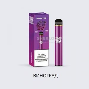 Электронная сигарета LOLLY PUFF 1500 (Виноград) купить с доставкой в Челябинске и Челябинской области. Цена. Изображение №4.