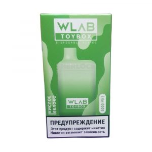 Электронная сигарета WLAB TOYBOX 5000 (Кислое яблоко) купить с доставкой в Челябинске и Челябинской области. Цена. Изображение №9.