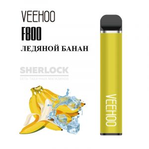 Электронная сигарета VEEHOO F800 1500 (Ледяной банан) купить с доставкой в Челябинске и Челябинской области. Цена. Изображение №11.