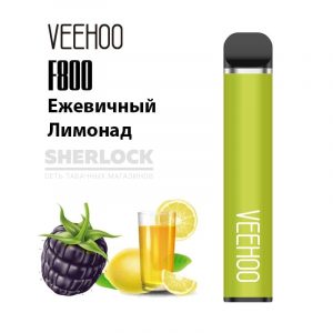 Электронная сигарета VEEHOO F800 1500 (Ежевичный лимонад) купить с доставкой в Челябинске и Челябинской области. Цена. Изображение №11.