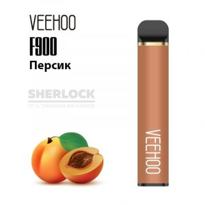 Электронная сигарета VEEHOO F900 1200 (Персик) купить с доставкой в Челябинске и Челябинской области. Цена. Изображение №18.
