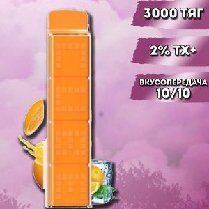 Smoant Ant Bar CUBE 3000 - Orange Ice купить с доставкой в Челябинске и Челябинской области. Цена. Изображение №8.