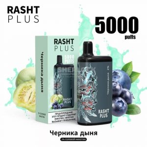 Электронная сигарета RASHT PLUS 5000 (Черника, дыня) купить с доставкой в Челябинске и Челябинской области. Цена. Изображение №25.