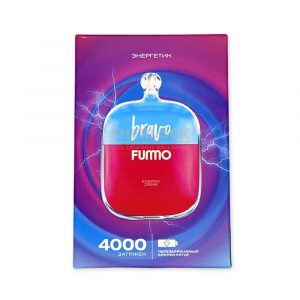 Электронная сигарета Fummo BRAVO 4000 (Энергетик) купить с доставкой в Челябинске и Челябинской области. Цена. Изображение №23.