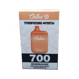Электронная сигарета CHILLAX MICRO 700 (Тропические фрукты) купить с доставкой в Челябинске и Челябинской области. Цена. Изображение №17.