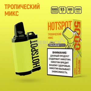 Электронная сигарета HotSpot Charge 5000 (Тропический микс) купить с доставкой в Челябинске и Челябинской области. Цена. Изображение №5.