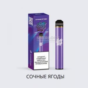 Электронная сигарета LOLLY PUFF 1500 (Ягоды) купить с доставкой в Челябинске и Челябинской области. Цена. Изображение №7.
