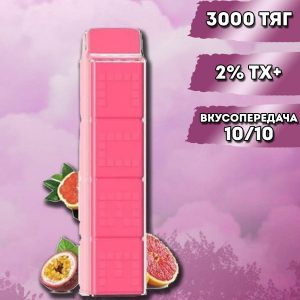 Smoant Ant Bar CUBE 3000 - Grapefruit Passion Fruit купить с доставкой в Челябинске и Челябинской области. Цена. Изображение №10.